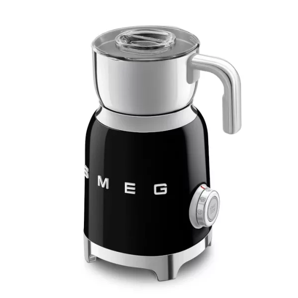 smeg milk frother 3 600x600 1 - فوم ساز شیر اسمگ رنگ مشکی MFF01BL