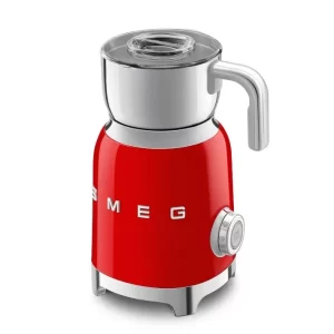 smeg milk frother 4 600x600 1 - فوم ساز شیر اسمگ رنگ قرمز MFF01RD