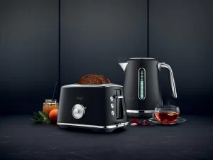 Sage The Soft Top Luxe Kettle Black Truffle SKE735BTRSage The Soft Top Luxe Kettle Black Truffle SKE735BTRSKE735BTR 2 - کتری و توستر هوشمند سیج مدل The Soft Top Luxe