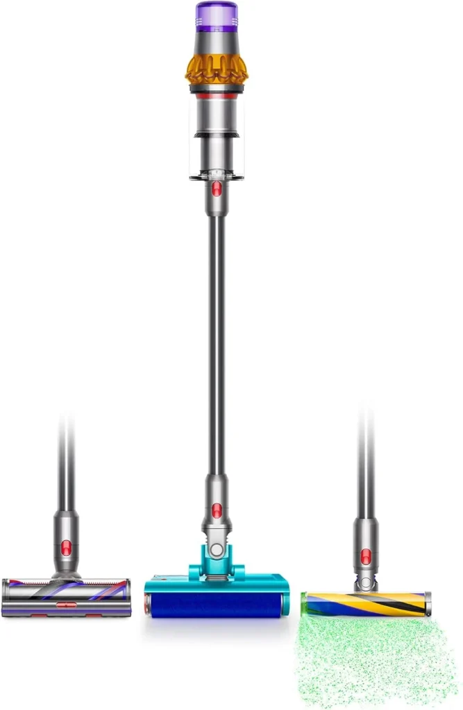جارو شارژی آب و خاک Dyson V15s Detect Submarine