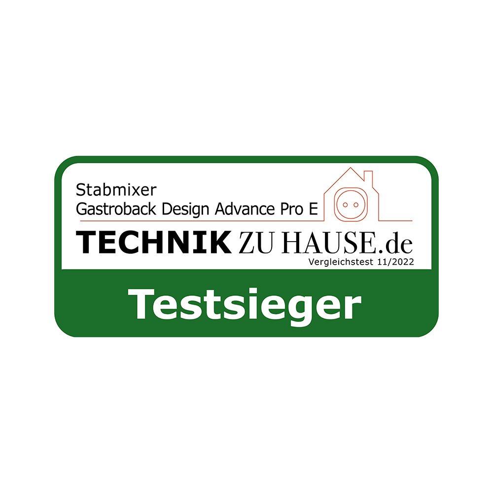 GASTROBACK Stabmixer Design Stabmixer Advanced Pro E 40976 TechnikZuHause Award Testsieger - گوشت کوب چند کاره گاستروبک 40976