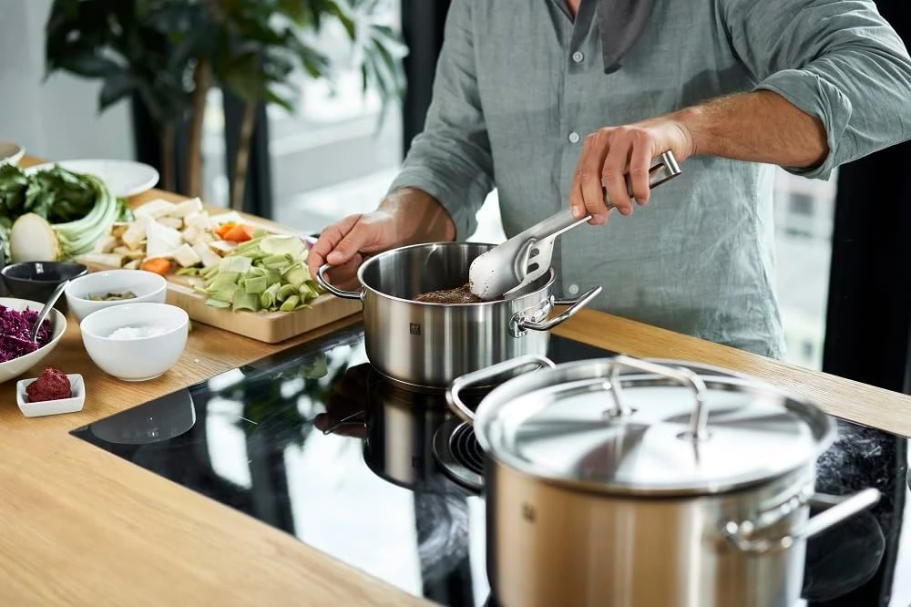 616cNMDG0AL. AC SL1000 - سرویس قابلمه استیل 9 پارچه زولینگ Twin Classic