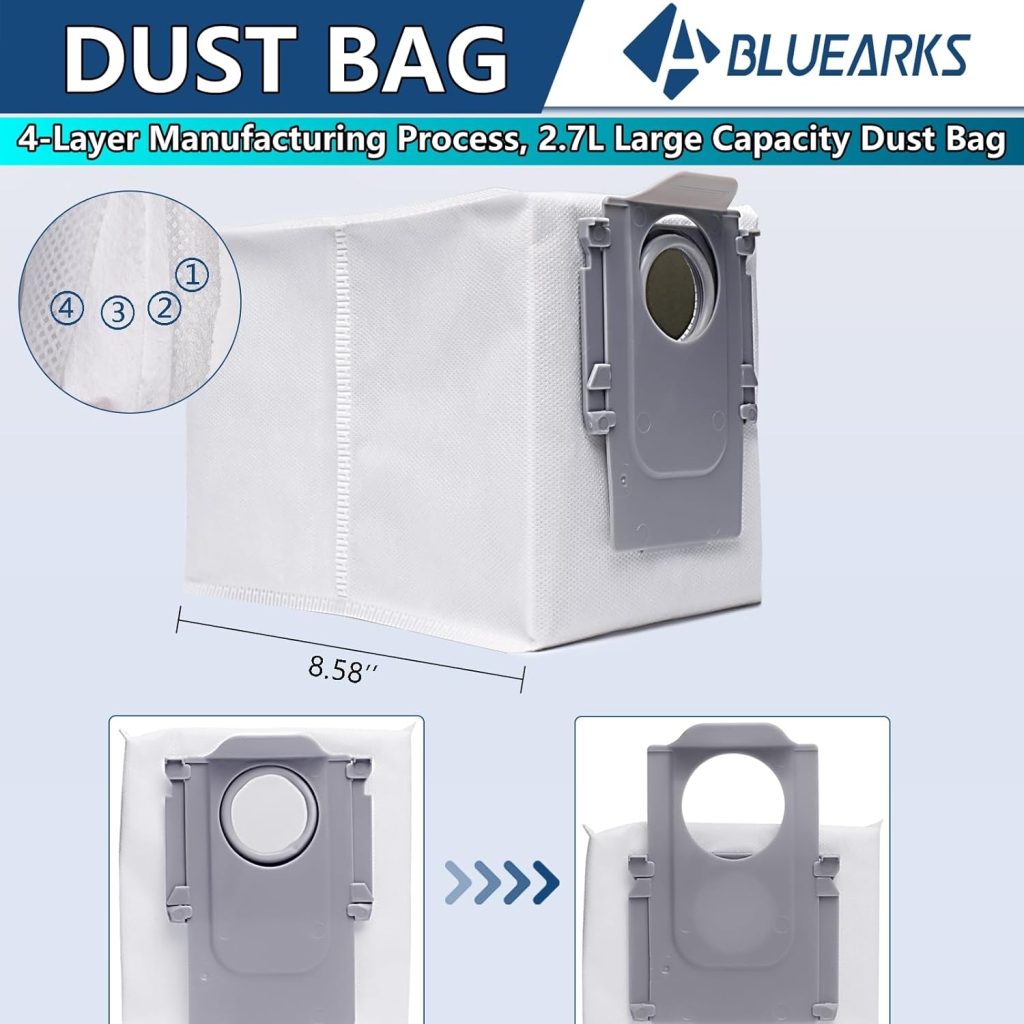 پک لوازم جانبی ۲۹ تکه Roborock S8 MaxV Ultra 18 71TVG5s h L. AC SL1500 - پک لوازم جانبی ۲۹ تکه Roborock S8 MaxV Ultra