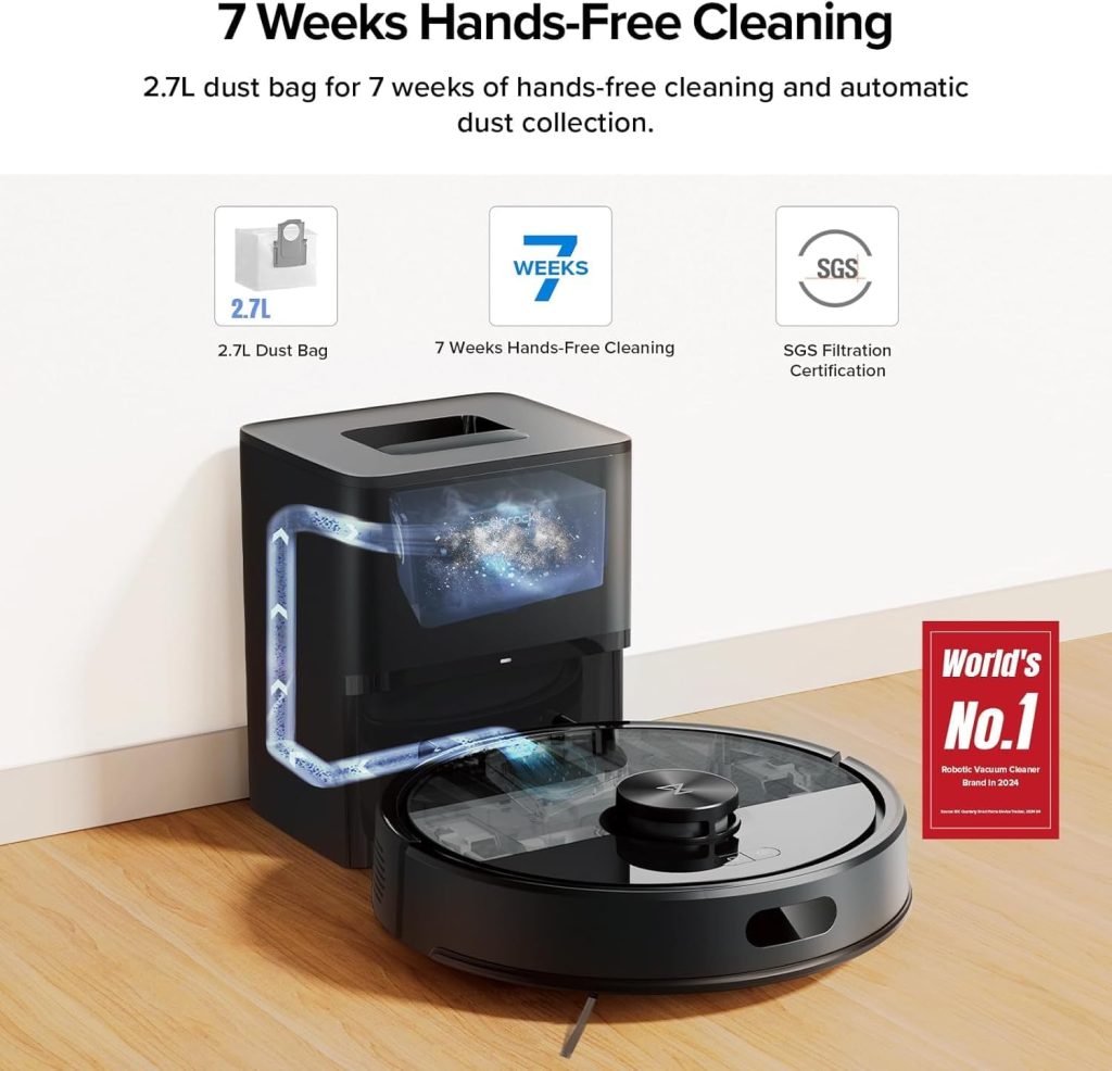 1 7 - جارو رباتیک روبوراک roborock Q7 TF+