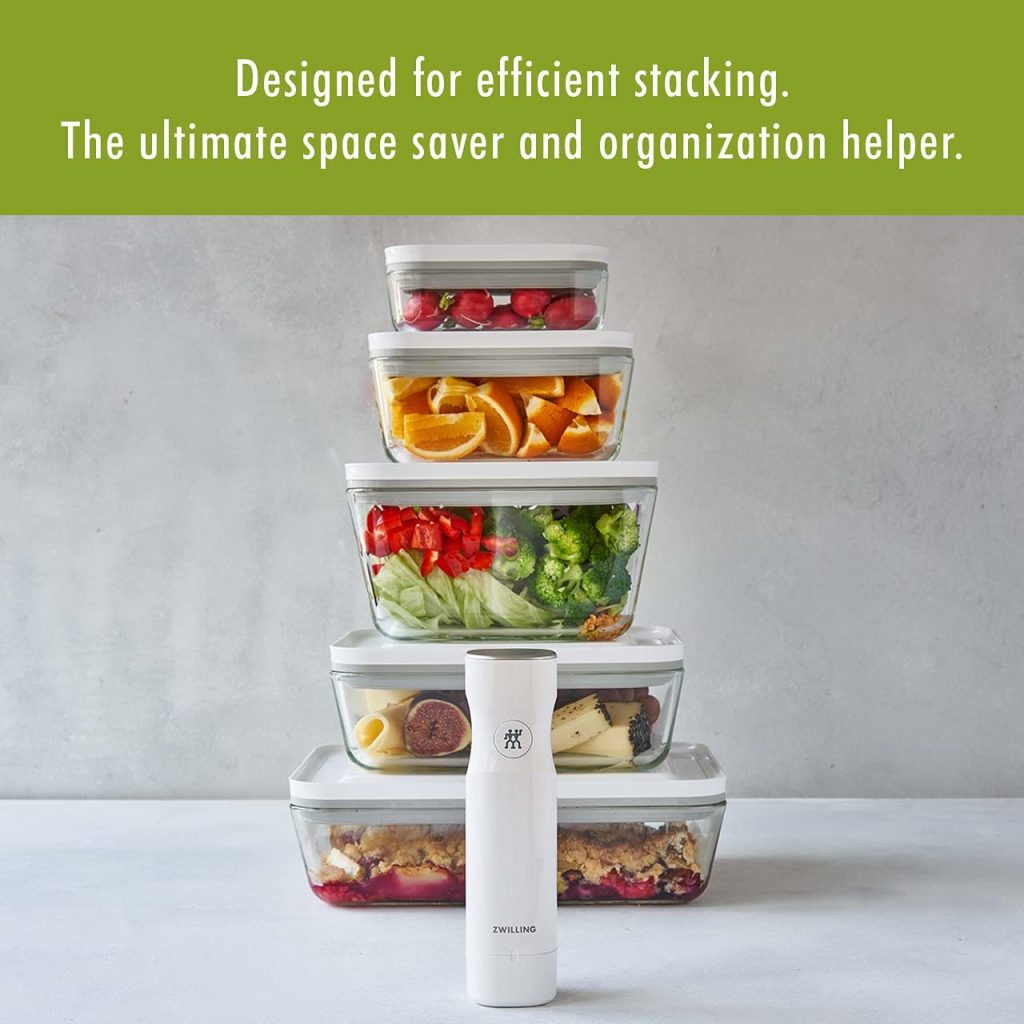 12 - ست ظروف وکیوم 3 پارچه زولینگ آلمان مدل ZWILLING Fresh Save