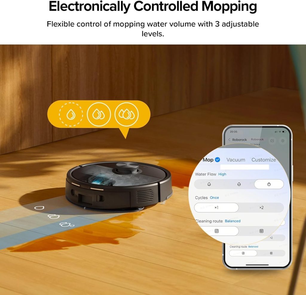 8 - جارو رباتیک روبوراک roborock Q7 TF+