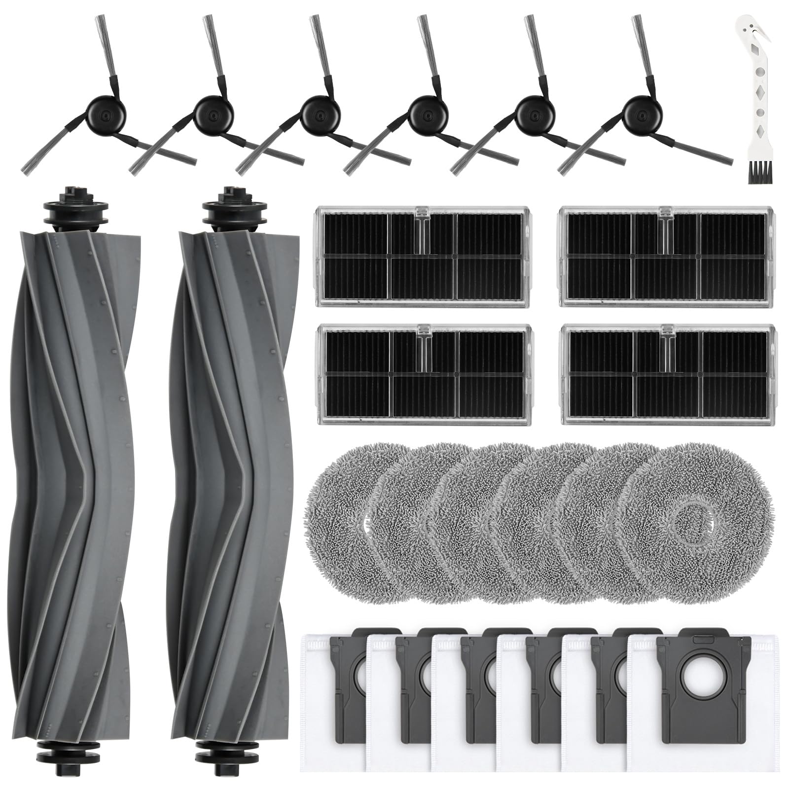 d8b3d8aa d984d988d8a7d8b2d985 d8acd8a7d986d8a8db8c 25 d8aadaa9d987 d8a8d8b1d8a7db8c d8acd8a7d8b1d988d8a8d8b1d982db8c d8b1d8a8d8a7d8aa drea 68fce6492feec - لوازم جانبی جارو رباتیک دریم 25 تیکه برای سری X40 , L40