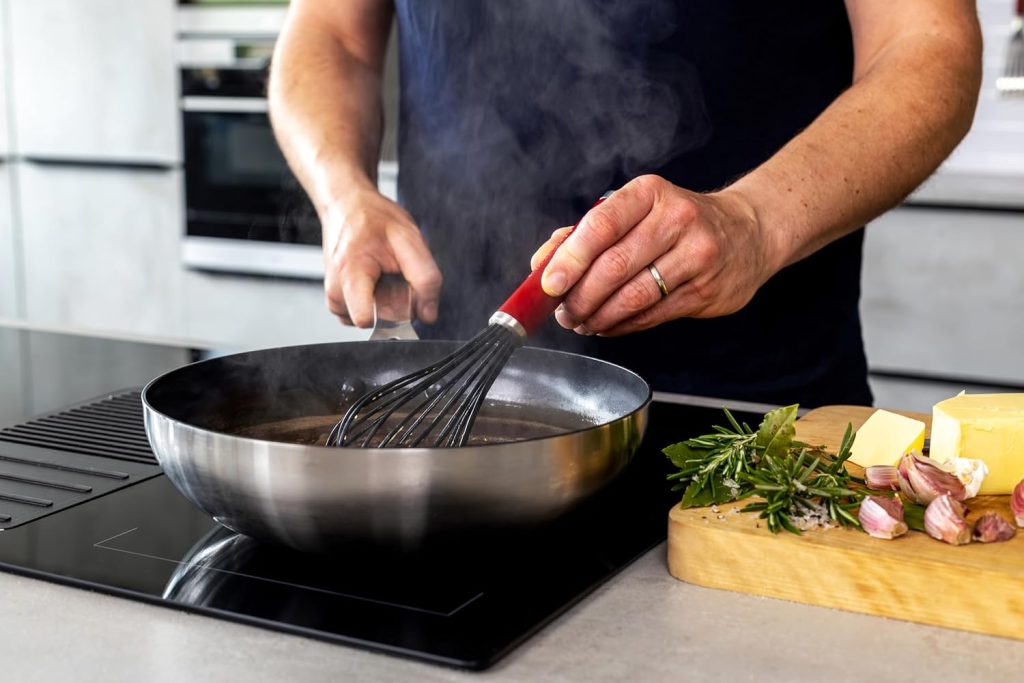 4 12 - همزن دستی سیلیکونی کیچن اید مدل کلاسیک