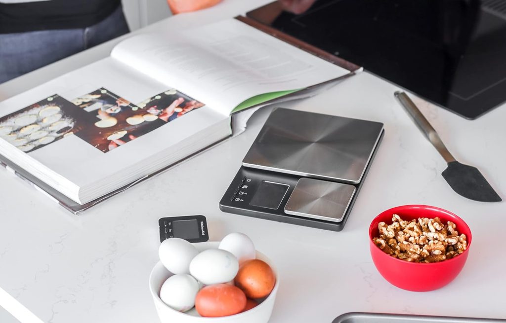 6 32 - ترازوی دیجیتال دو پلتفرم کیچن اید با ظرفیت ۵۰۰۰ و ۵۰۰ گرم