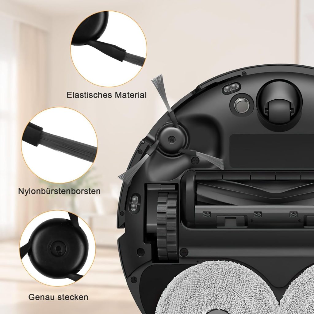 7 26 - لوازم جانبی جارو رباتیک دریم 25 تیکه برای سری X40 , L40