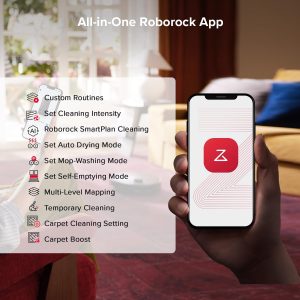 جارو رباتیک روبوراک مدل Roborock Qrevo 5AE