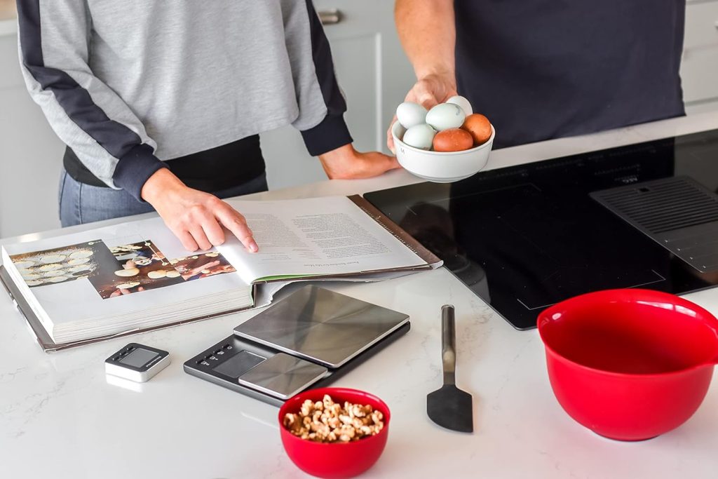 9 8 - ترازوی دیجیتال دو پلتفرم کیچن اید با ظرفیت ۵۰۰۰ و ۵۰۰ گرم