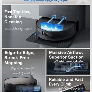 آلپوشاپ 151 جاروی رباتیک اکووکس DEEBOT X11 PRO OMNI