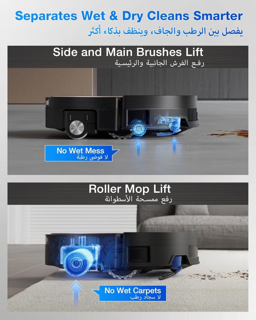 جاروی رباتیک اکووکس DEEBOT X11 PRO OMNI 11 8 2 - جاروی رباتیک اکووکس DEEBOT X11 PRO OMNI