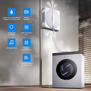 آلپوشاپ 141 ربات شیشه پاک کن اکووکس مدل Ecovacs Winbot W3 Omni