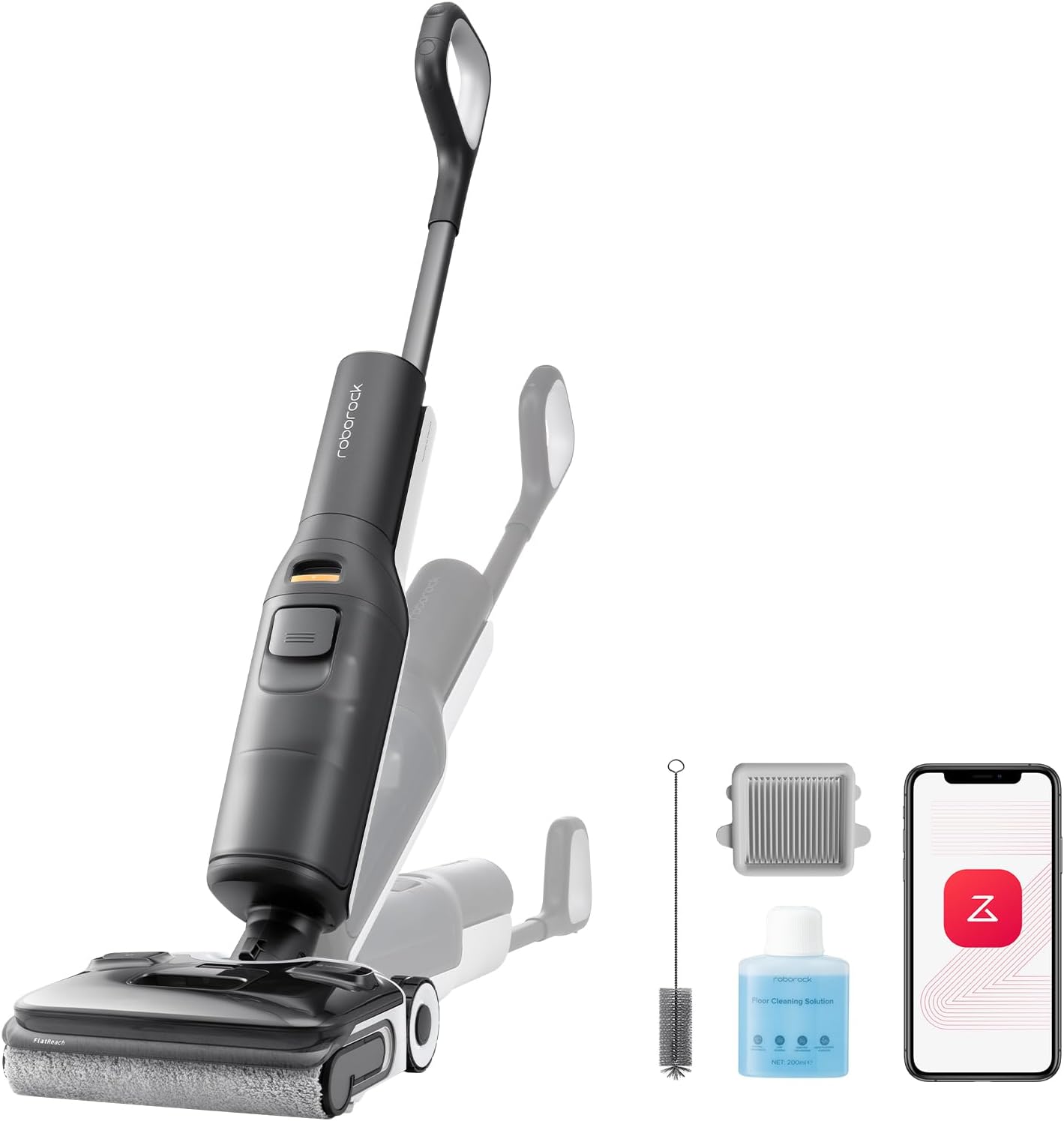 1 3 - جارو شارژی زمین شوی روبوراک مدل Roborock F25 Ultra